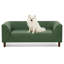 Pet Sofa With Backrest And Armrests, Modern Rectangular Pet Sofa Suitable For Small And Medium Dogs, Soft Cushion Comfortable Dog Sofa-191957391-191957385