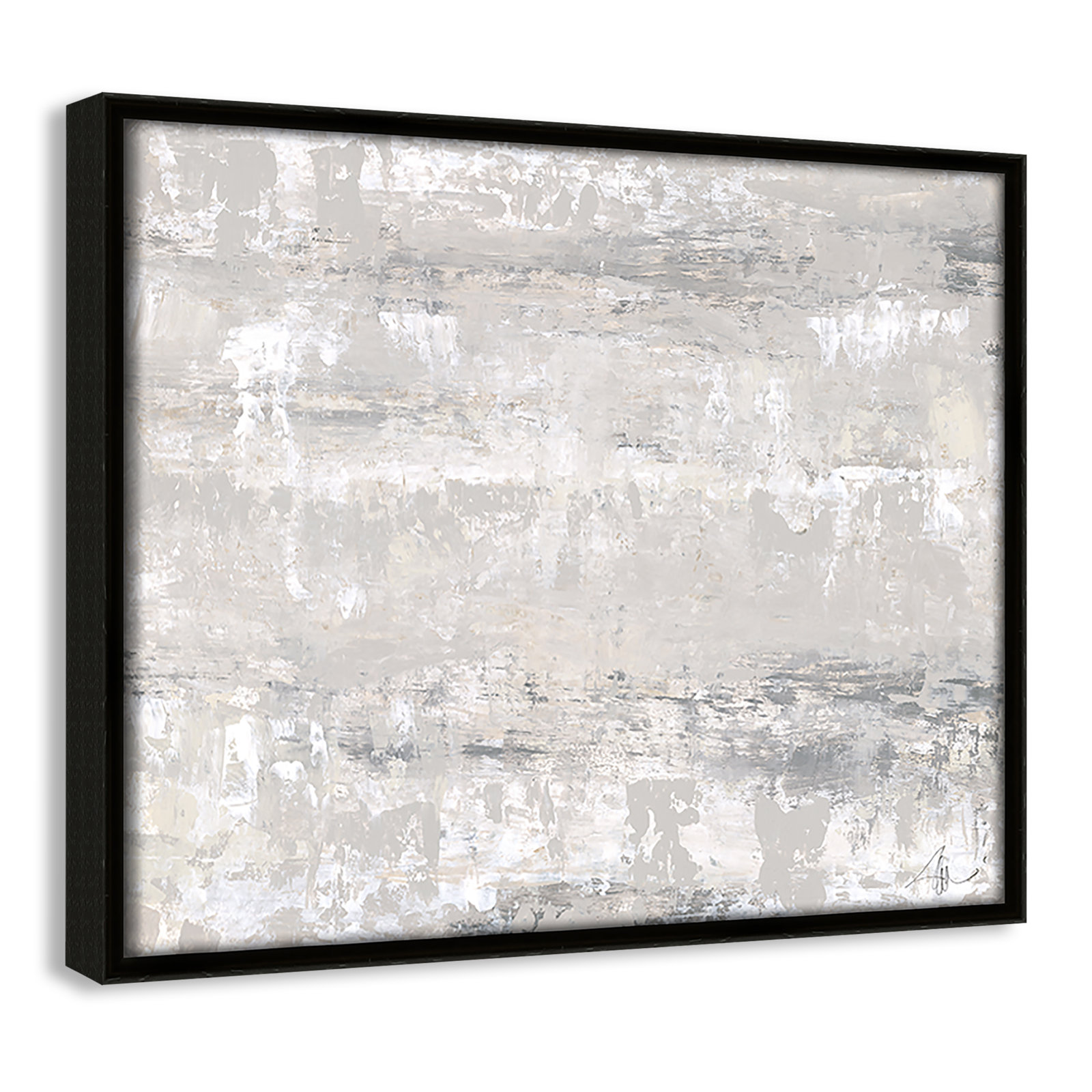 Desert Winds by Filippo Ioco - Print, 9.5" H x 11.5" W x 2" D, Espresso Framed Canvas
