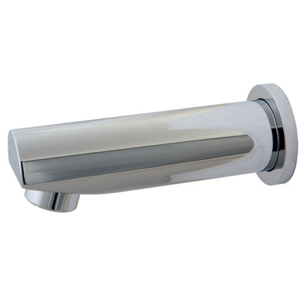 South Beach Wall Mounted Tub Spout, Polished Chrome