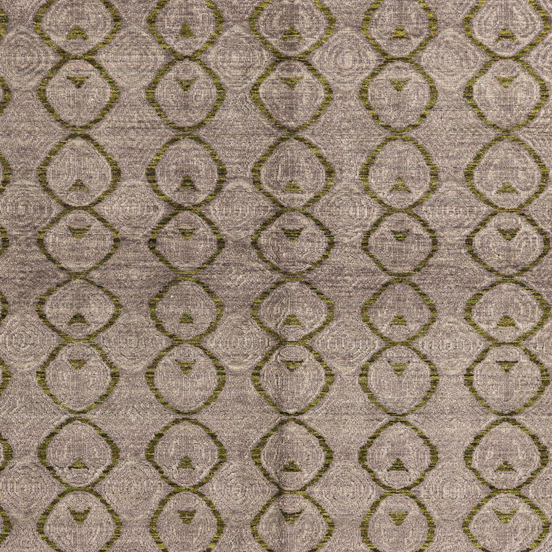 Tapis abstrait moderne 4757, Carré 8 pi