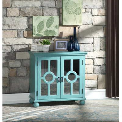 Colusa Classic Storage Cabinet 1pc Modern Traditional Accent Chest with Mirror Doors Pendant Pulls Wooden Furniture Living Room Bedroom by House of Hampton