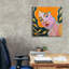 "Epic Graffiti" On A Full Moon Evening "par Bebe Keith, art mural sur toile, 26 po x 26 po-116776316