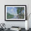 June Sunshine by Alfred Sisley - Picture Frame Painting-62758451-62758452