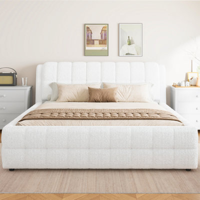 King Size Upholstered Platform Linley