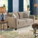 Bestla 68" Square Arm Loveseat with Reversible Cushions