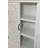 27'' Accent Tall Tower White Storage Cabinet - Rustic Wood Sideboard Pantry Cabinet - Versatile Buffet Cabinet With Storage For Home Decor And Organization Chic Cabinet With Two Doors And Two Drawers