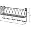 Alexiah Iron Wall Organizer
