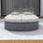 2-Person Daybed With Cushions And Pillows-440650130