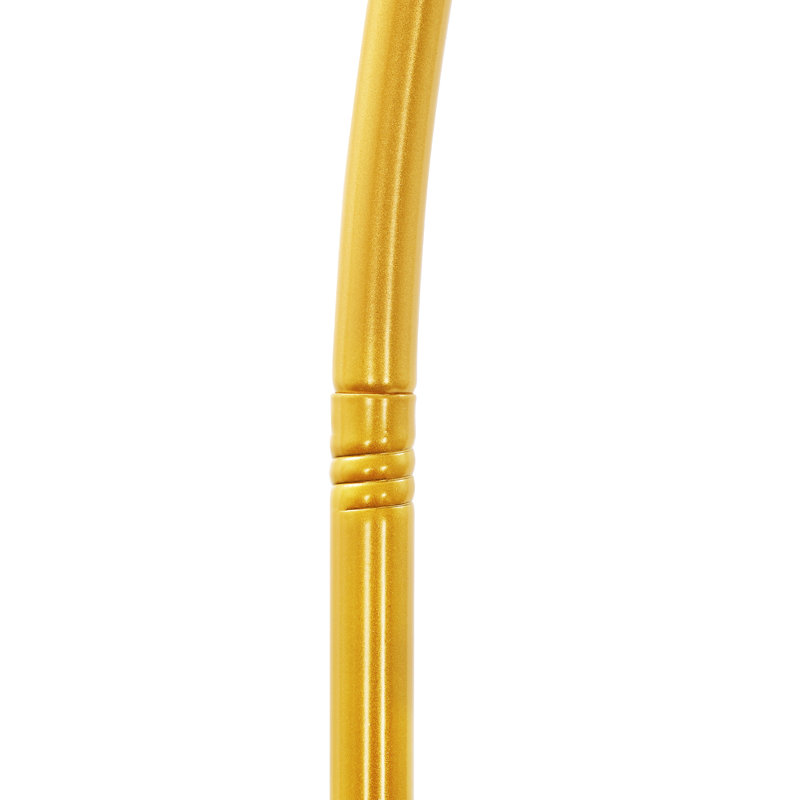 Ensemble de 3 supports en métal, Doré / beige