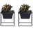 Metal Elevated Planter Stand