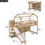 Lit mezzanine simple pour enfant Bittrich-101945939