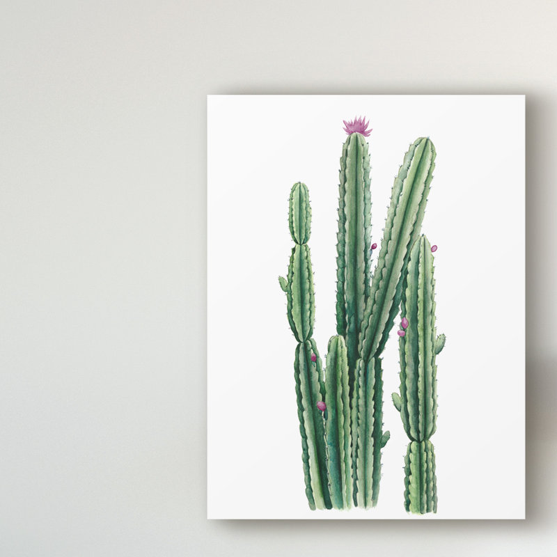 «aDesert Blooms II» par Grace Popp - reproduction sur toile, H 19 po x l 14 po x P 2 po