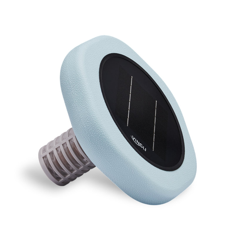 Winado Green Solar Powered Pool Ionizer With Oversized Copper Rods For All Type Pools
