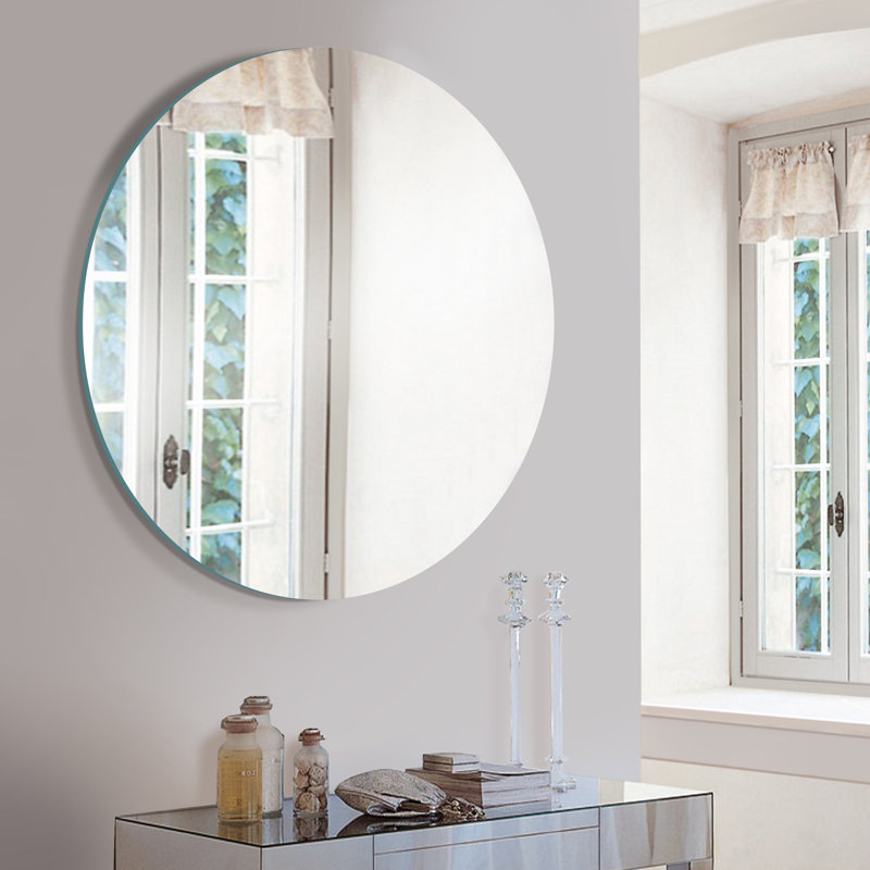 Alisun Round Wall Mirror, 36" x 36"