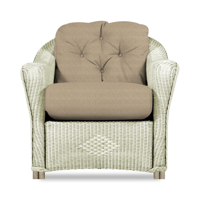 Reflections Outdoor Lounge Chair, Aman Capri, Ivory
