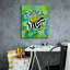 «Zebra» par Holly McGee, art mural sur toile-1905698960