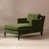 Velours vert olive sélectionné