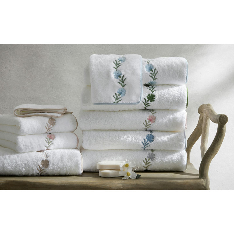 Daphne Bath Sheet, Light Blue