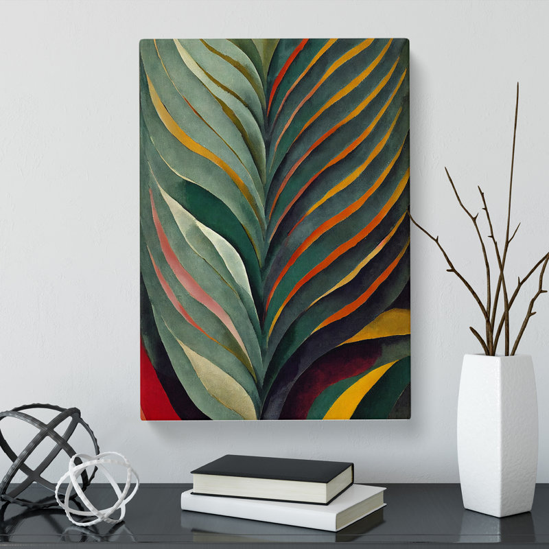 Aguajito Pretty Plant Leaf - Wrapped Canvas, 76cm H x 50cm W x 3cm D