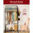 Clothes Rack - Double Rods Clothing Rack with Mesh Shelf, Hooks & Wheels, Metal Clothing Racks for Hanging Clothes & Bags, Multifunctional Garment Rack for Laundry, Black, 28.7" x 16.5" x 59.1"-398875080
