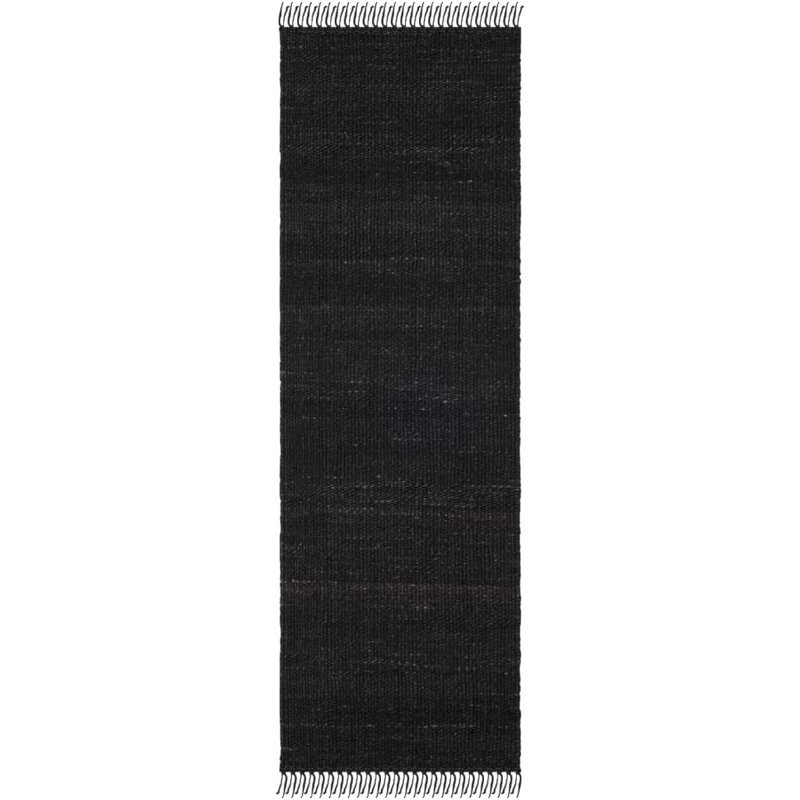 Fitzwater Natural Fiber Hand Woven Jute Solid Color Rug, Rectangle 2'6" x 22'