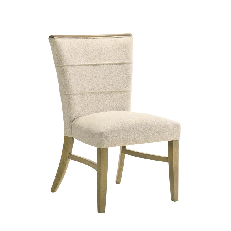 Chaises d'appoint rembourrées en chenille avec confort rembourré (ensemble de 2)
