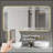 28*60in LED bathroom mirror