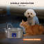 Fontaine à eau pour chats en acier inoxydable de 7 L (246 oz) avec filtres, pompe ultra-silencieuse, pour chats, chiens et foyers avec plusieurs animaux.