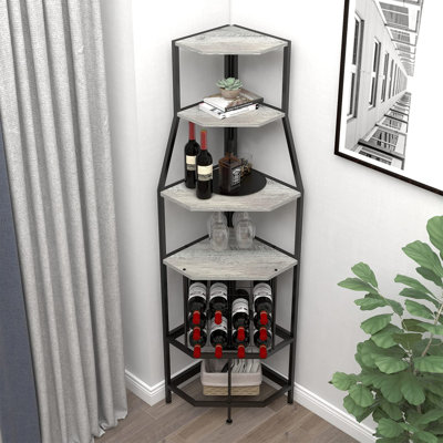 Ryans 16 Bottle Wine Bottle & Glass Rack