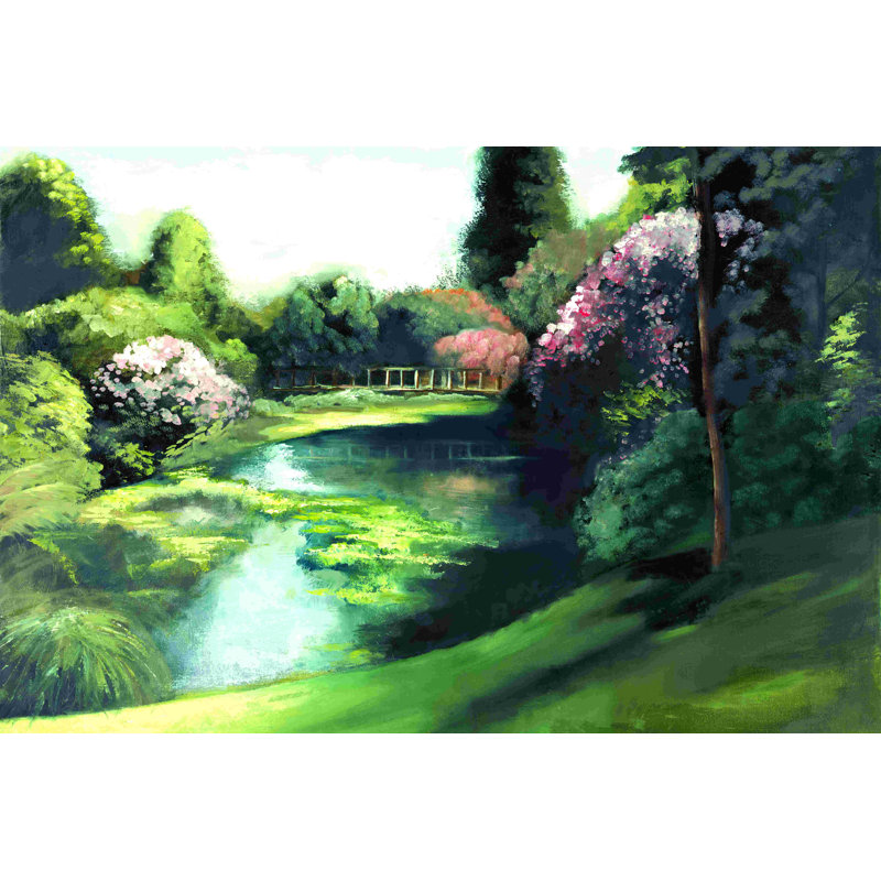 Sweet Garden - impression sur toile tendue, H 8 po x l 12 po