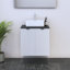 Ensemble de meuble-lavabo simple 23,6 po avec dessus Lissia-1163707518
