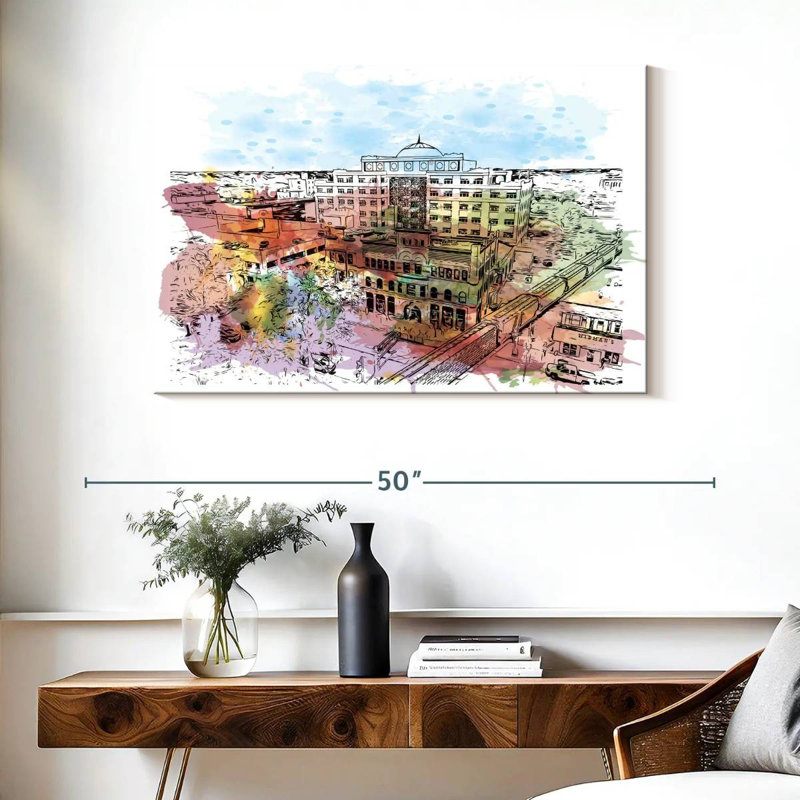 Grand Forks Color Splash, 26" H x 39" W