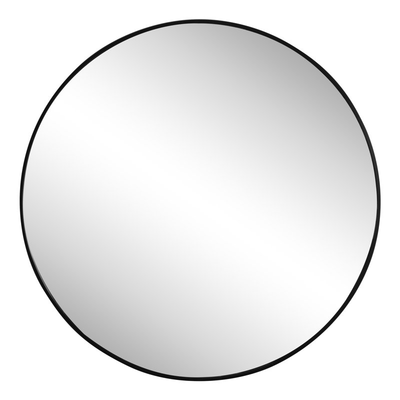 Miroir mural Eclipse 28 po., 28'' x 28", Black