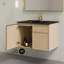 Ensemble de meuble-lavabo mural 30 po Curtis-118040149-118040151