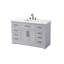 Meuble-lavabo simple 54 po gris-175033364-175033365