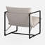Aydeen Modern Armchair - Supersize Accent chair with Sturdy metal frame & Comfort Foam Cushions - Extra roomy seat with plush foam cushions - Easy assembly-144850820