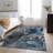 Premium Machine Washable Cerrito AMF503 Blue Rug-103838196