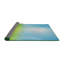 Tapis bleu/vert à motifs-1004904942