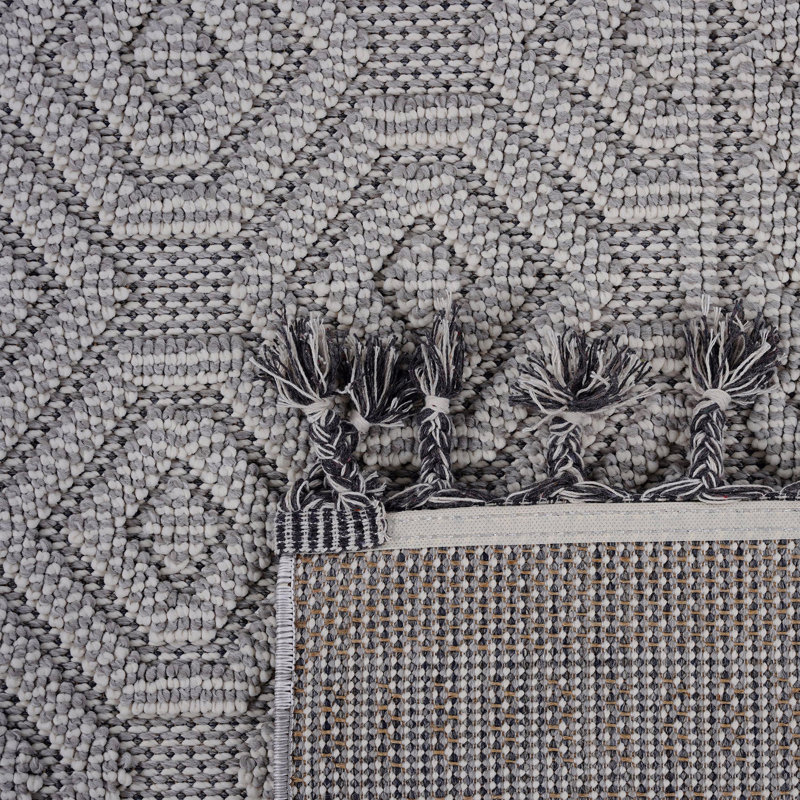 Geometric Indoor/Outdoor Area Rug, Rectangle 4' x 6'2"