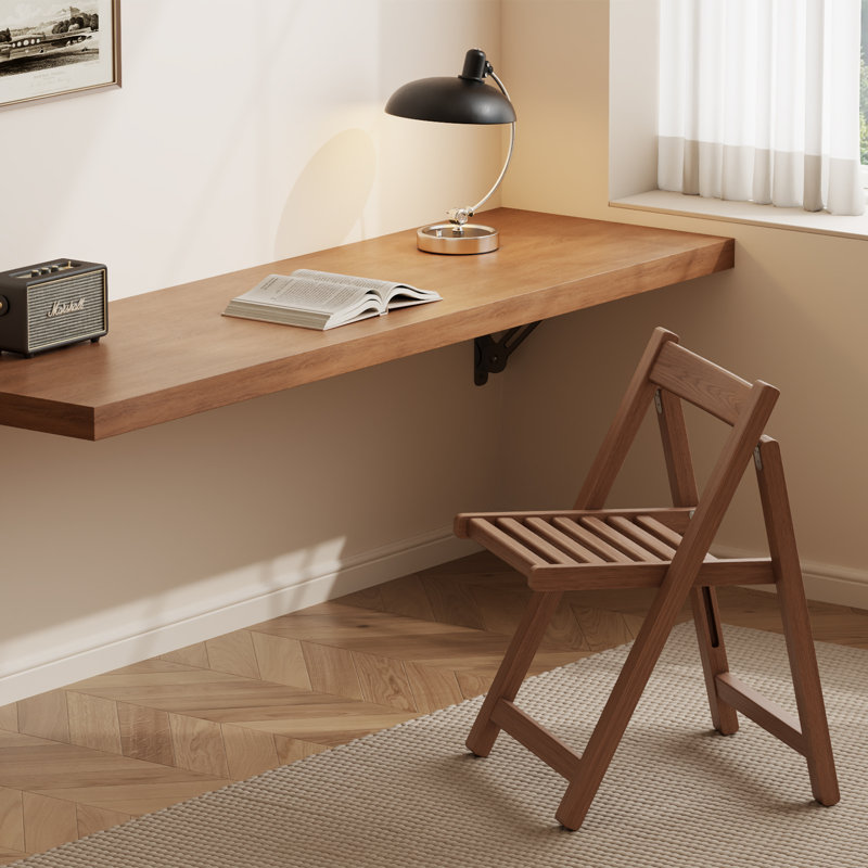 Oliver Wood Folding Chair, Solid Wood Foldable Dining Chair for Indoor and Outdoor Use, Portable Space-Saving Design, 4