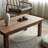 Ash wood rectangular end table-110429740