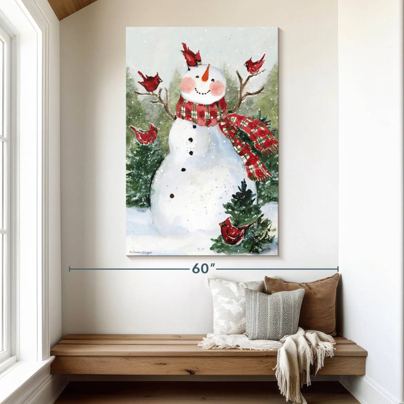 Aquarelle de Noël écossais