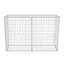 Panier de soutènement en acier galvanisé 59,1 x 19,7 x 39,4 po Gabion Basket-124892036