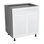 Armoire ouverte standard en panneau de particules H 34,5 po prête à assembler