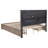 Gursevak California King Storage Bed with 4 Drawers, Upholstered Headboard and Touch LED Lighting, Barley Brown-114371133