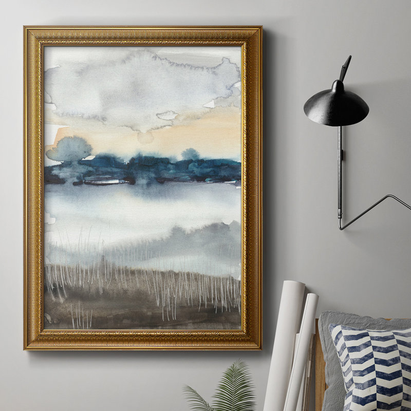 «Lakeview Sunset I», reproduction d'art sur toile, L 16 po x H 20 po