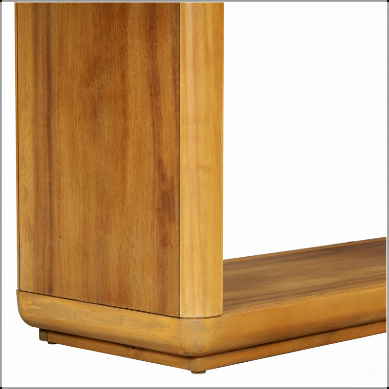 Console Mirod Elegant Minimalist, Brun
