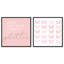 Ensemble de paire de papillons roses pastel par Art Remedy-115198243-115982341