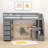 Helmtrude Twin 6 Drawers Loft Bed with Built-in-Desk by Harriet Bee-1783929676