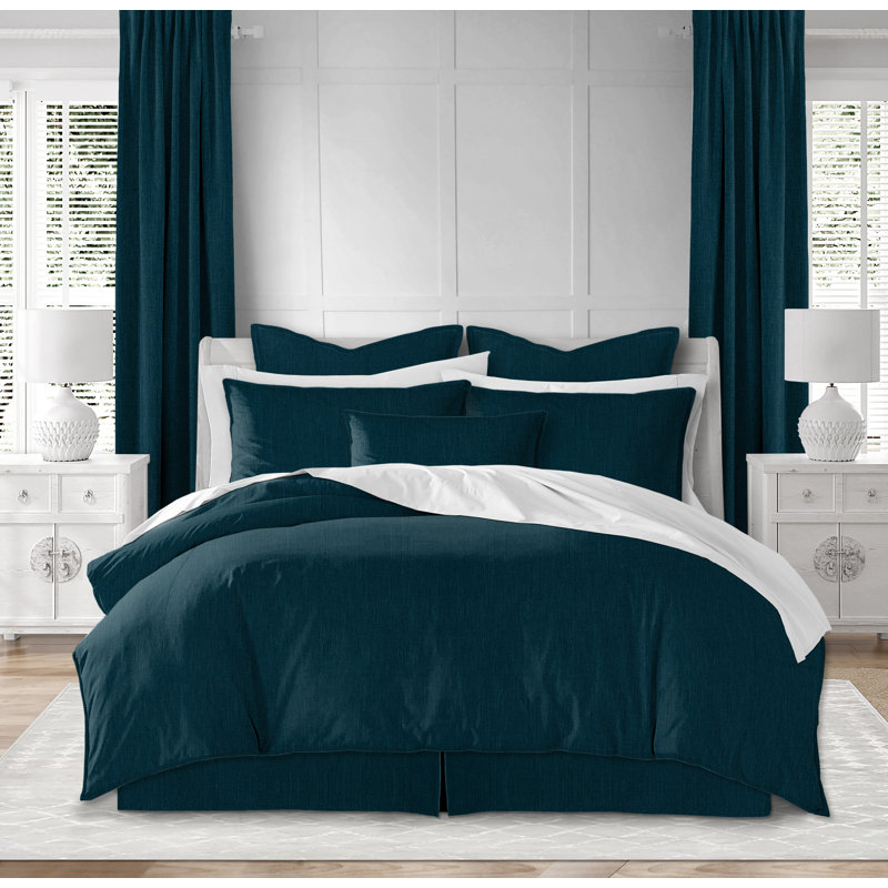 London Coverlet Set, King Coverlet + 2 Shams, White